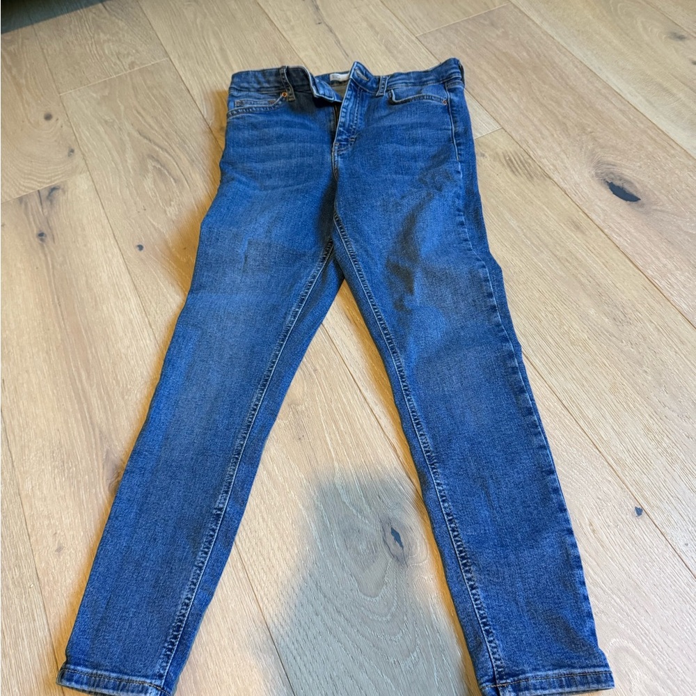 Topshop Jamie Mid-Wash Jeans